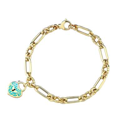 Cetaş Akantus Turkuaz Mineli Bileklik 