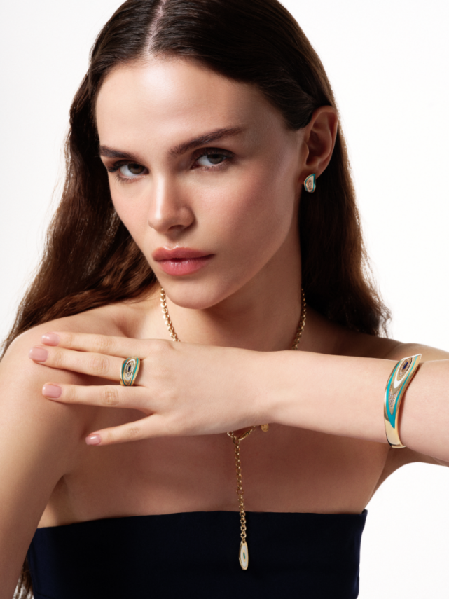 Cetaş Fortuna Altın Mineli Taş Detaylı Yüzük - Cetaş (1)