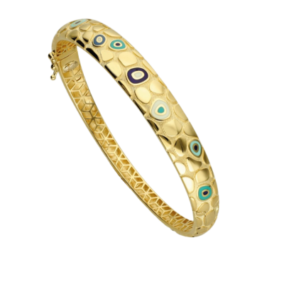 Cetaş Fortuna Turkuaz Mineli Tılsım Kelepçe - 1