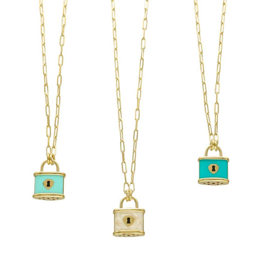 Cetaş Mavi Mineli Dilek Kolyeleri - 1