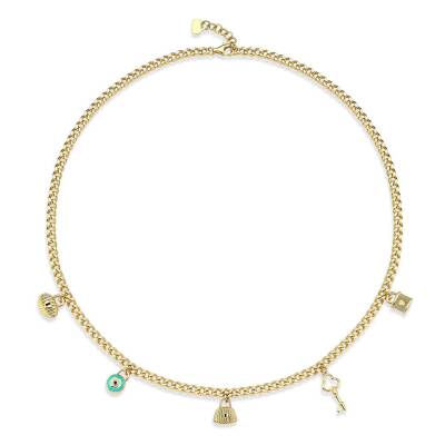 Cetaş Mini Dilek Kilit Kolye - 1