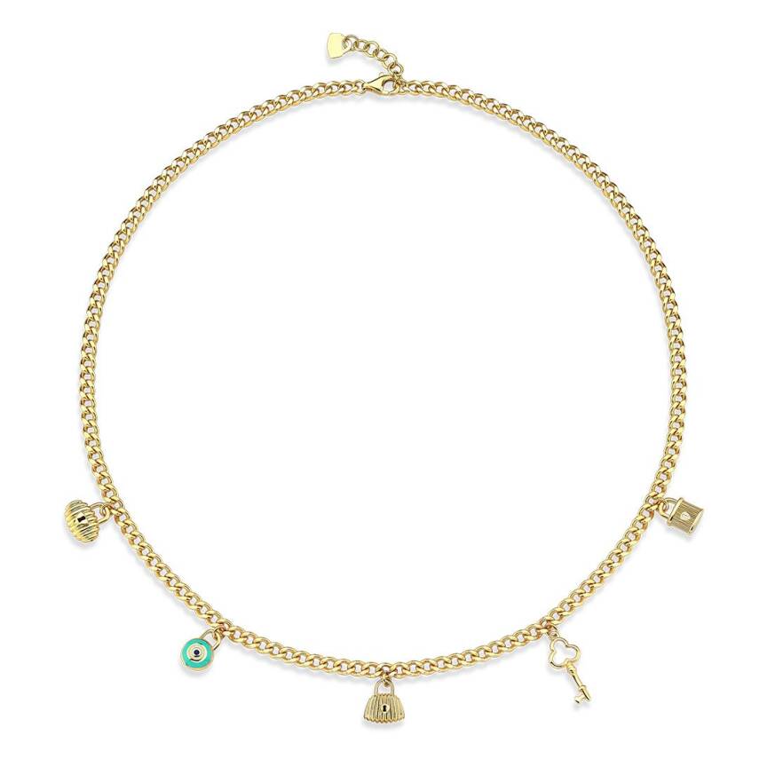 Cetaş Mini Dilek Kilit Kolye - 1