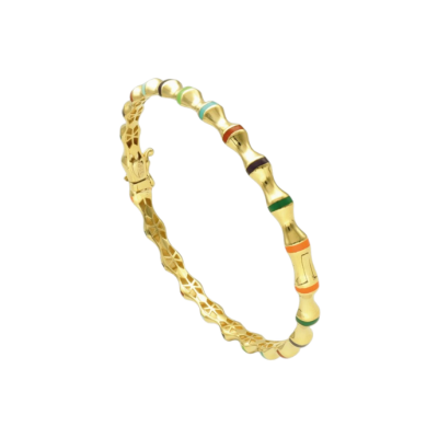 Cetaş Minima Gökkuşağı Düğümü Altın Kelepçe - Cetaş 