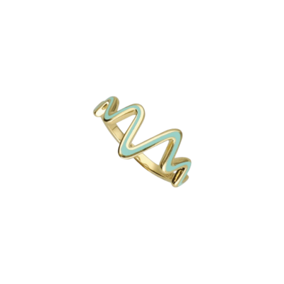 Cetaş Minima Mineli Ritim Altın Yüzük - 1