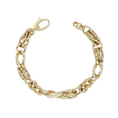 Cetaş Olivia Beyaz Mineli Altın Bileklik - Cetaş 