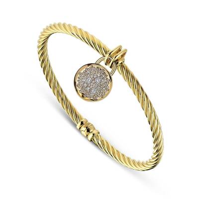 Cetaş Taşlı Kilit Kelepçe Bilezik - 1