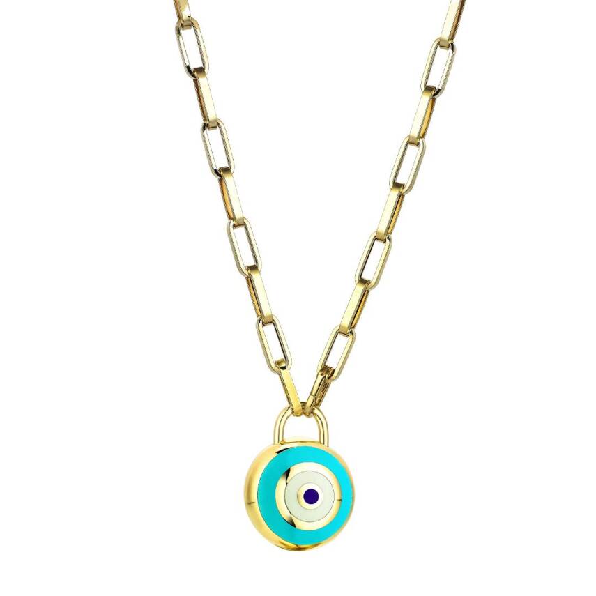 Cetaş Turkuaz Mineli Dilek Kolyesi - CETAŞ