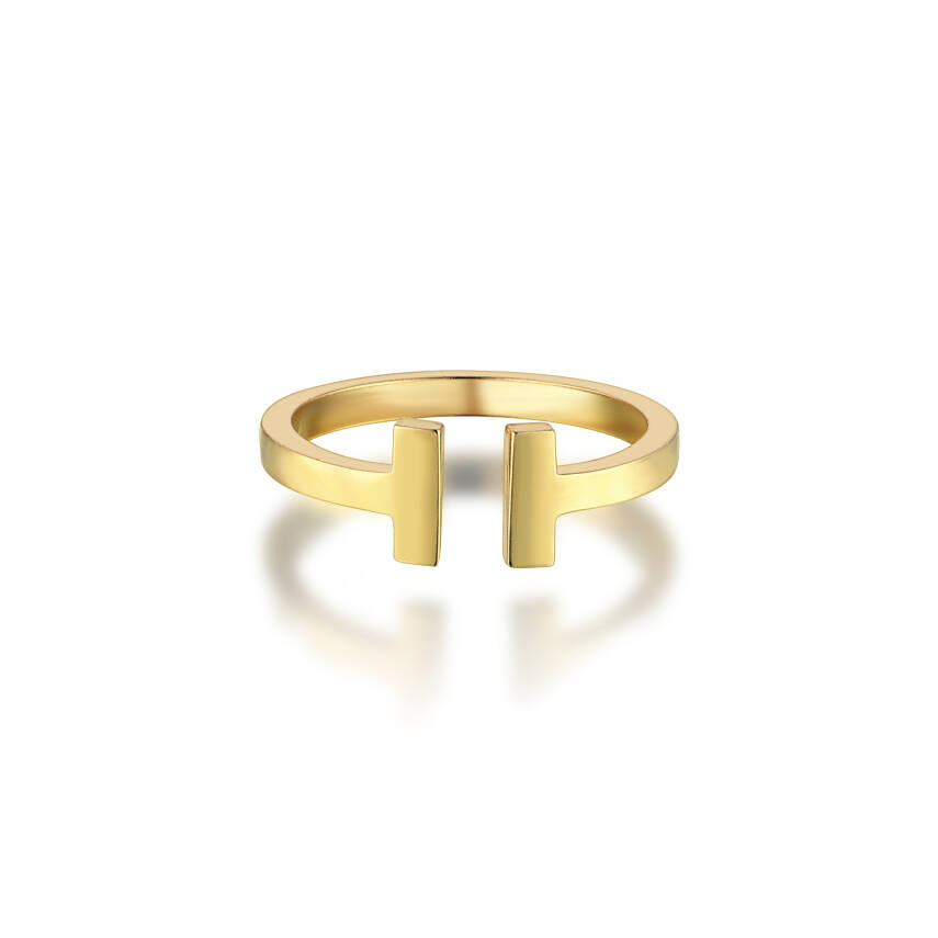 Çift Çizgi Altın Yüzük - Semih Haşhaş Kuyumculuk