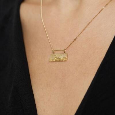 Deniz Kızı Altın Kolye - 1