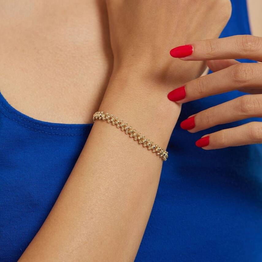 Dorika Toplu Altın Bileklik - Semih Haşhaş Kuyumculuk