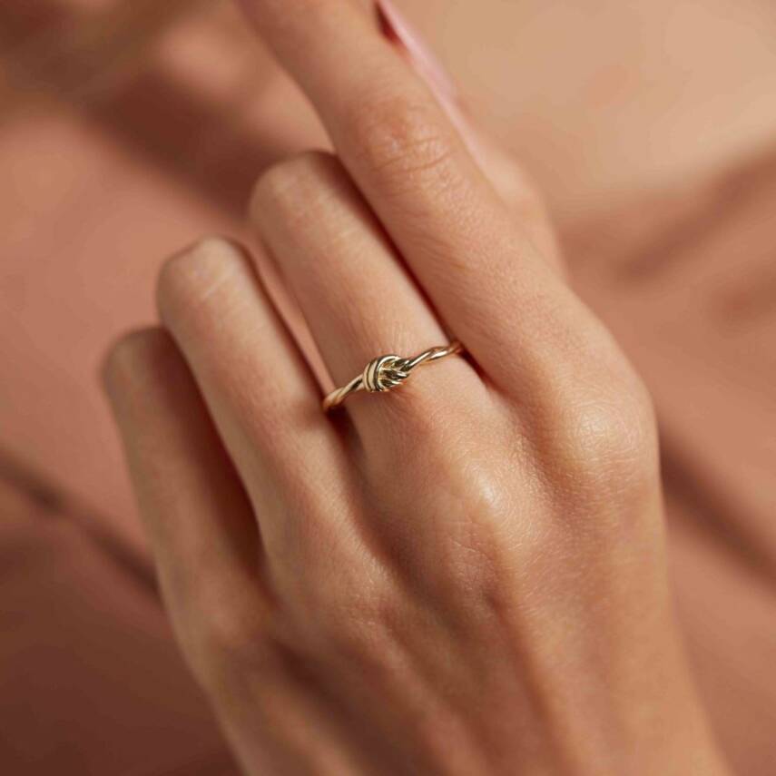 Düğüm Altın Yüzük - Semih Haşhaş Kuyumculuk