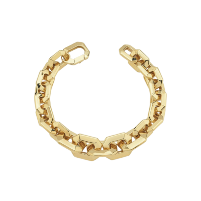 Eterna Geometrik Zincir Cetaş Altın Düğüm Bileklik - 1