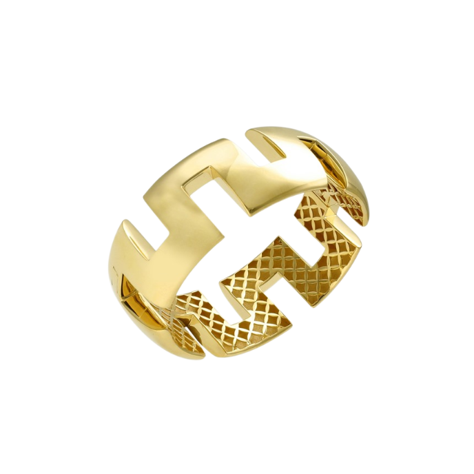 Eterna Greek Formlu Cetaş Altın Kelepçe - Cetaş 