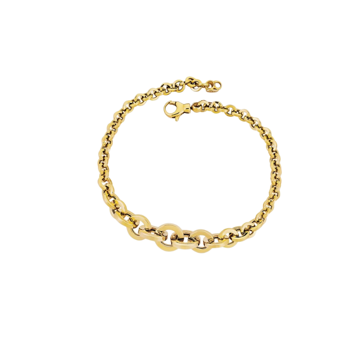 Eterna Halka Zincir Cetaş Altın Bileklik - Cetaş 