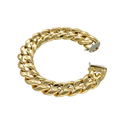 Eterna Halka Zincir Cetaş Altın Bileklik - 1