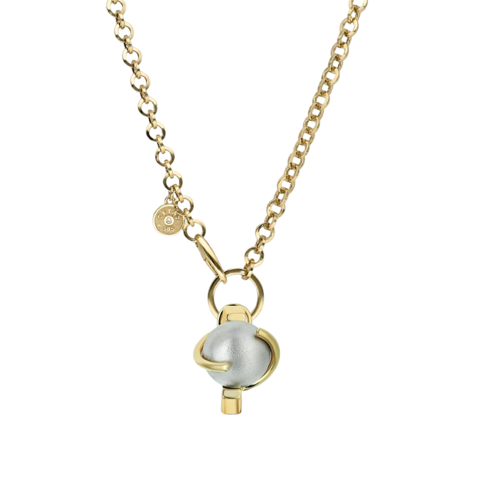 Eterna İnci Cetaş Altın Kolye - 1