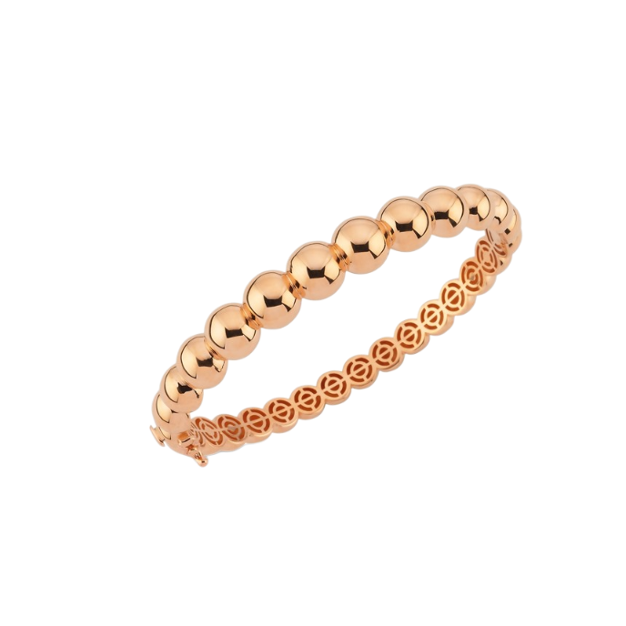 Eterna İnci Form Cetaş Rose Altın Kelepçe - Cetaş 