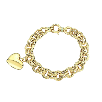 Eterna Kalpli Zincir Cetaş Altın Bileklik - 1