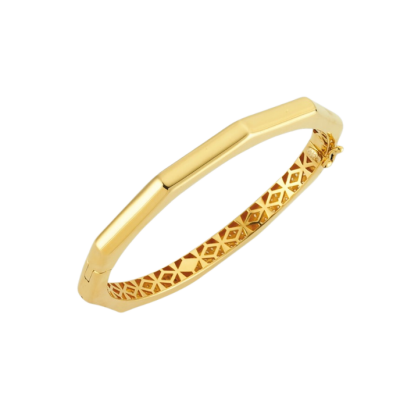 Eterna Köşeli Cetaş Altın Kelepçe - 1