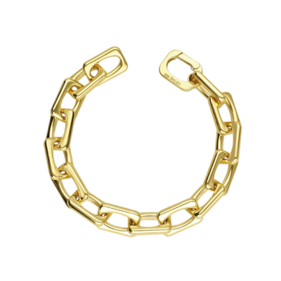 Eterna Köşeli Zincir Cetaş Altın Bileklik - 1