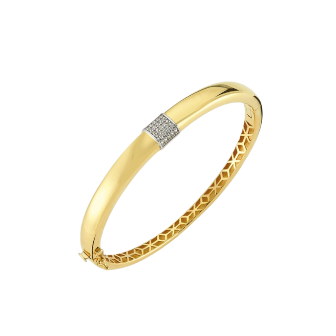 Eterna Taş Kemerli Cetaş Altın Kelepçe - Cetaş 