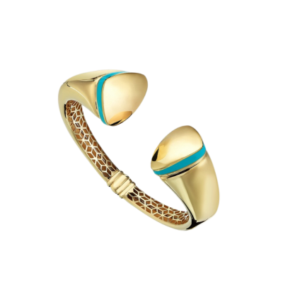 Eterna Turkuaz Mineli Cetaş Altın Kelepçe - 1