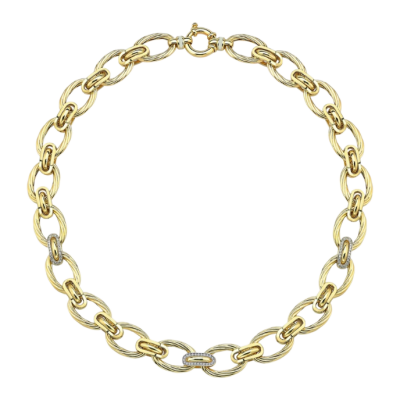 Eterna Zincir Halka Cetaş Altın Kolye - Cetaş 