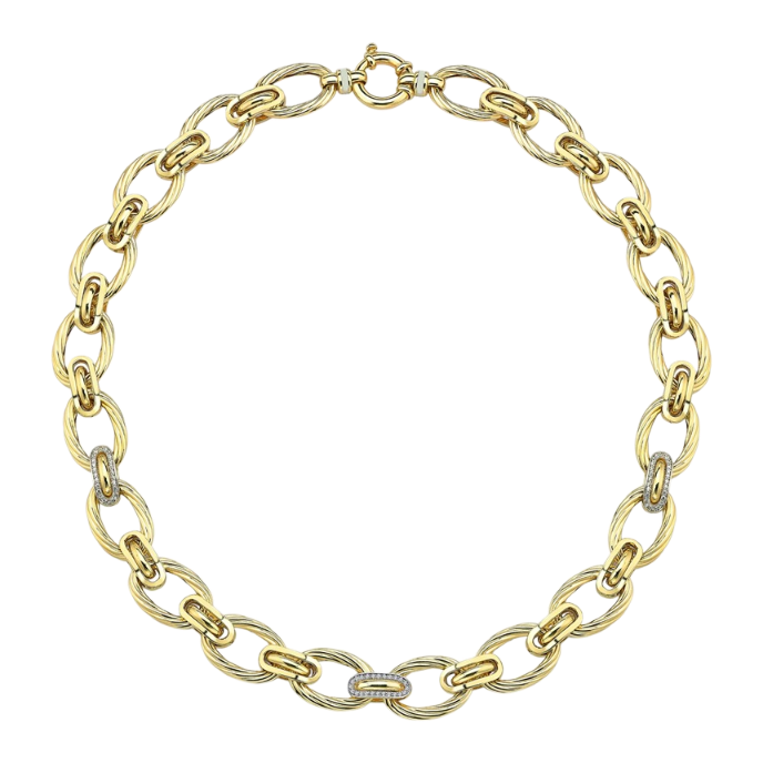 Eterna Zincir Halka Cetaş Altın Kolye - Cetaş 