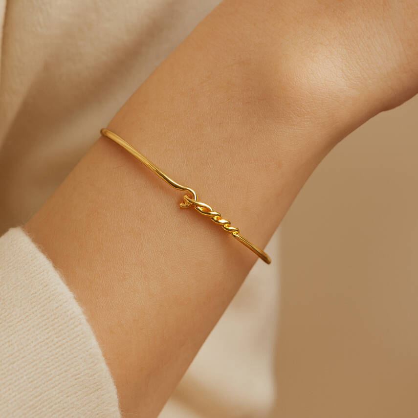 Eternal Knot Altın Kelepçe - Semih Haşhaş Kuyumculuk