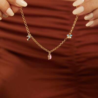 Hayvan Figürlü Altın Bileklik - 2