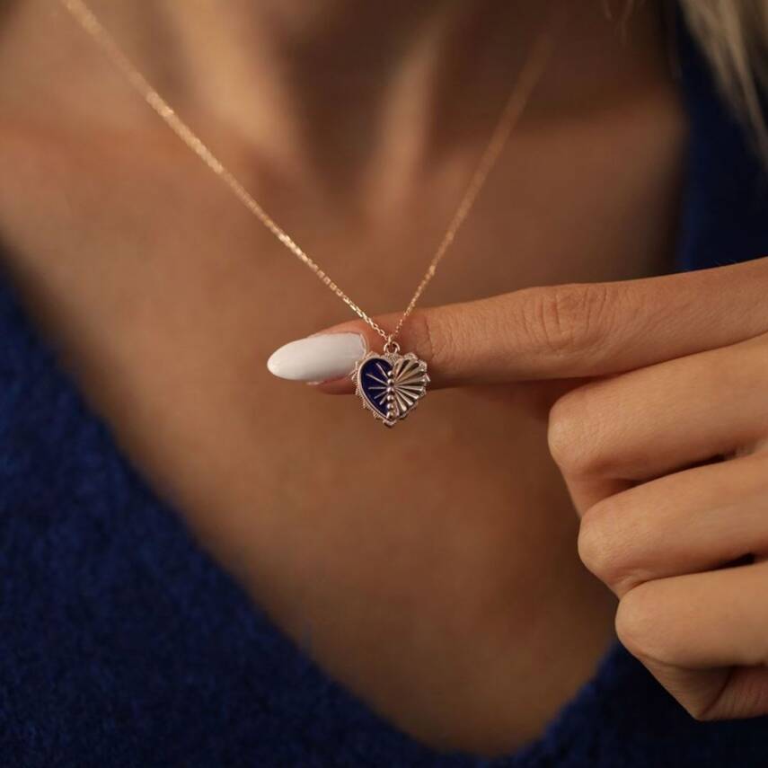 Kalbimin Aynası Altın Kolye - Semih Haşhaş Kuyumculuk