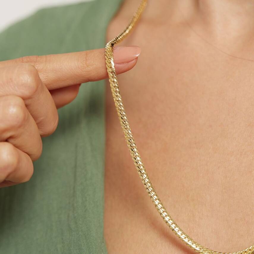 Kalın Altın Zincir Kolye - Semih Haşhaş Kuyumculuk (1)