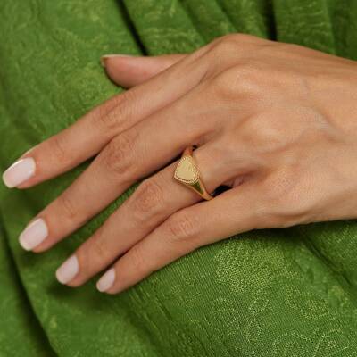 Kalpli Altın Şövalye Yüzük - 1