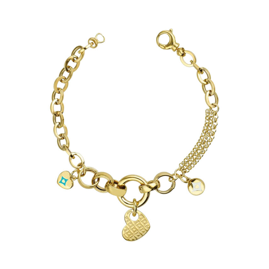 Kozmos Kalpli Zincir Cetaş Altın Bileklik - Cetaş 