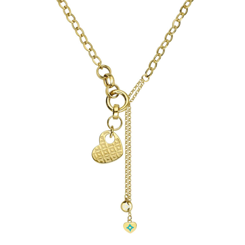 Kozmos Kalpli Zincir Cetaş Altın Kolye - Cetaş 