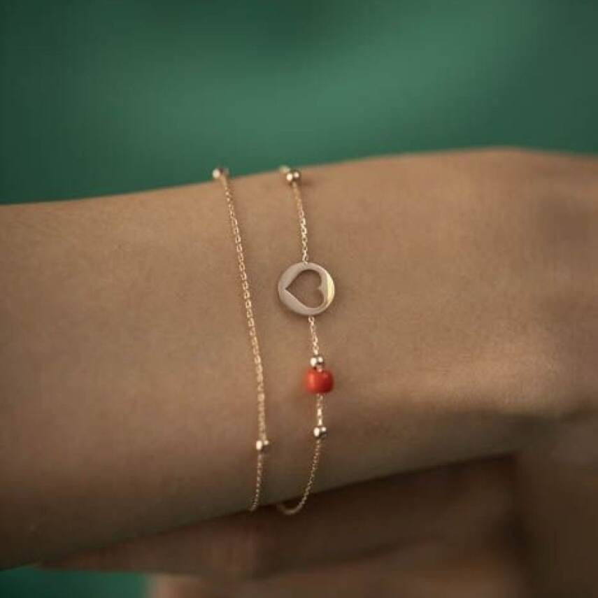 Minimal Kalpli Plaka Altın Bileklik - Semih Haşhaş Kuyumculuk