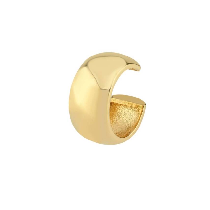 Parlak Earcuff Altın Küpe - Semih Haşhaş Kuyumculuk