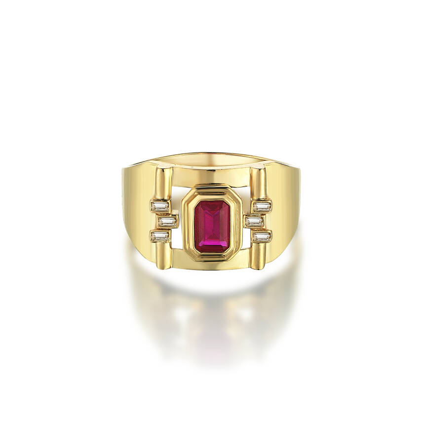 Pembe Kemer Baget Yüzük - 3