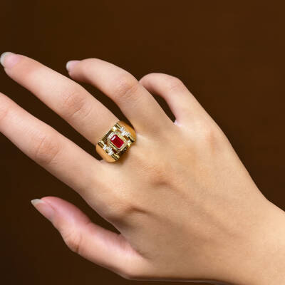 Pembe Kemer Baget Yüzük - 2