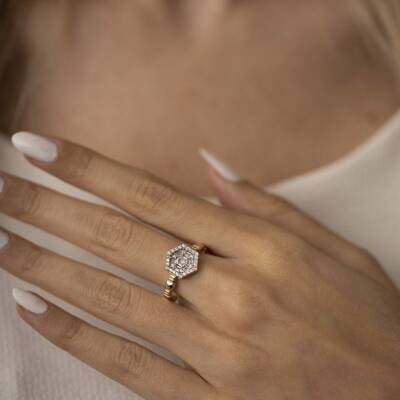 Penta Altın Yüzük - 1