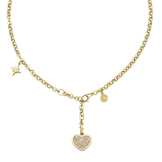 Polaris Kalpli Çift Yönlü Altın Cetaş Kolye - Cetaş 