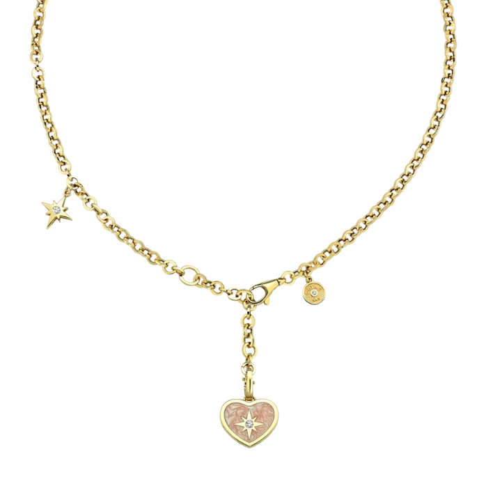 Polaris Kalpli Çift Yönlü Altın Cetaş Kolye - Cetaş (1)