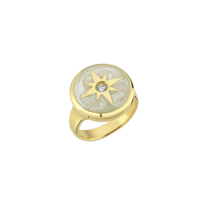 Polaris Yıldız Altın Cetaş Yüzük - Cetaş 