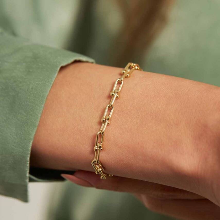 Sadeliğin Birleşimi Altın Bileklik - Semih Haşhaş Kuyumculuk