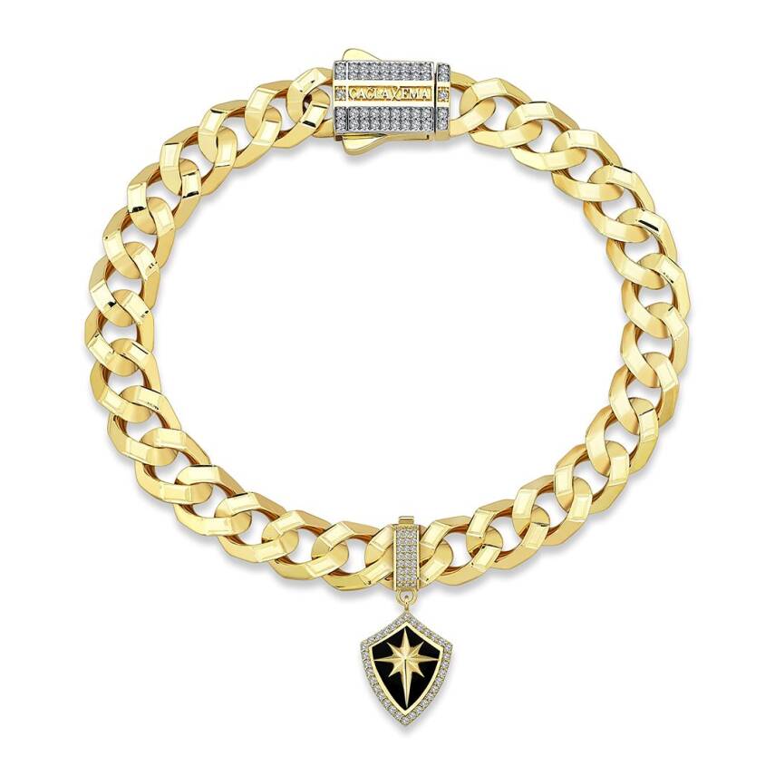 Siyah Mineli Kutup Yıldızı Charm - 3