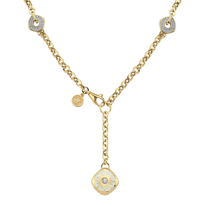 Sole Güneş Cetaş Altın Kolye - Cetaş 