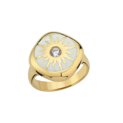 Sole Güneş Cetaş Altın Yüzük - Cetaş 