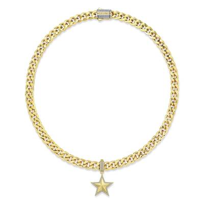 Taşlı Geometrik Yıldız Charm - 5