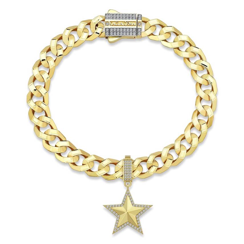 Taşlı Küçük Yıldız Charm - 4