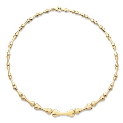 Taşsız Kemik Altın Kolye - 2